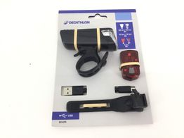 iluminacion bicicleta decathlon