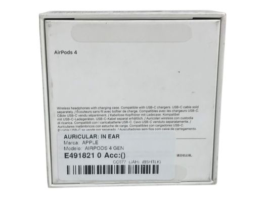 in ear apple airpods 4 gen