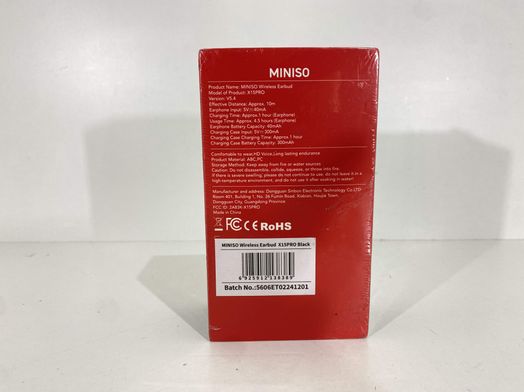 in ear miniso x15pro