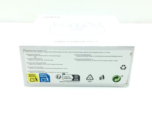 in ear nubia livebuds pro 3