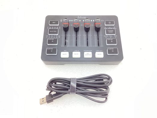 placa de som fifine sc3