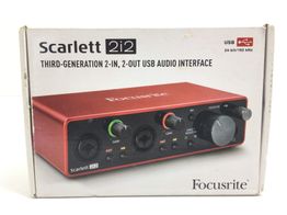 interface focusrite scarlett 2i2