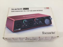 interface focusrite scarlett 2i2