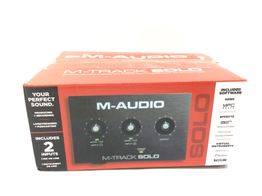 interface m-audio m-track audio