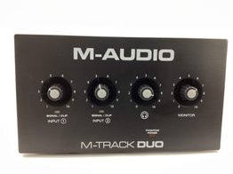 placa de som m-audio m-track duo