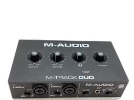 placa de som m-audio m-track duo