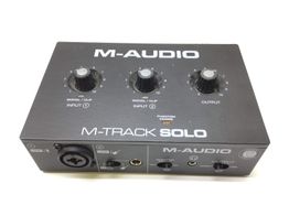 interface m-audio m-track solo-