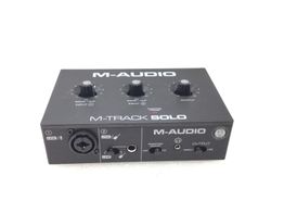 placa de som m-audio m-track solo