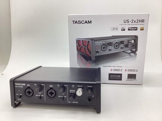 placa de som tascam us-2x2hr
