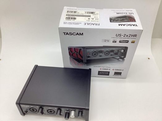 placa de som tascam us-2x2hr