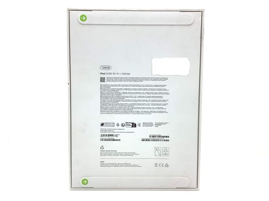 ipad apple ipad (wi-fi+5g) (a3355) (a3356) 128gb (10.9) (11 generacion)