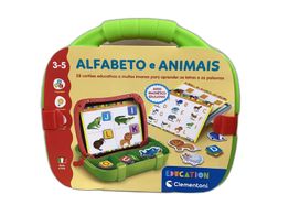 jogo educativo clementoni alfabeto e animais