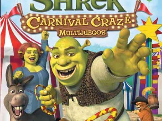 shrek carnival craze party games ps2 version reino unido