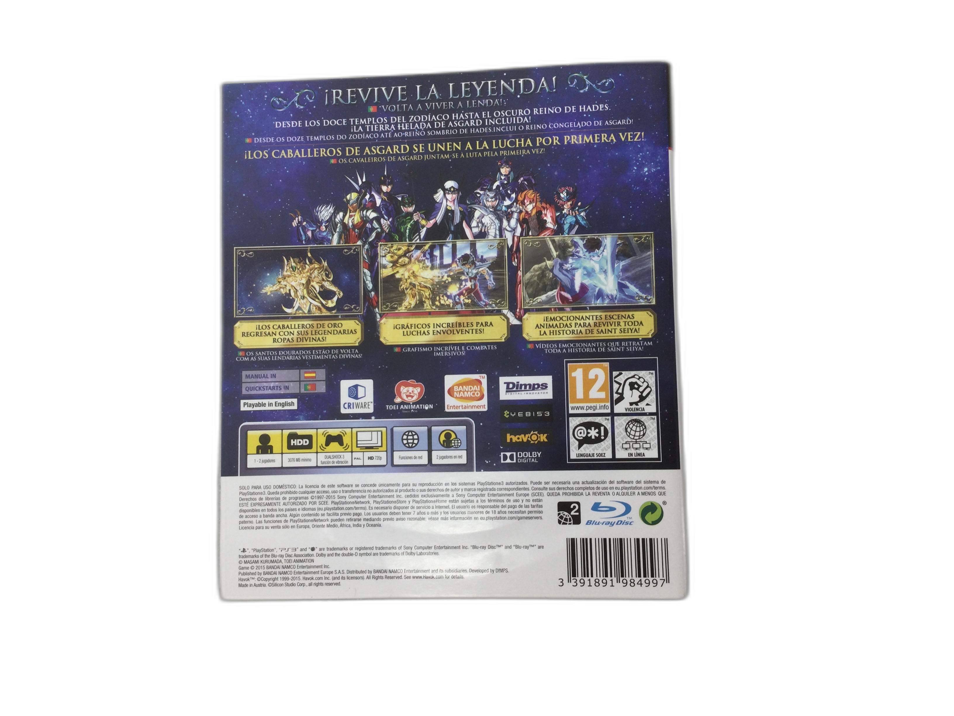 saint seiya soldiers soul ps3 de segunda mão na Cash Converters