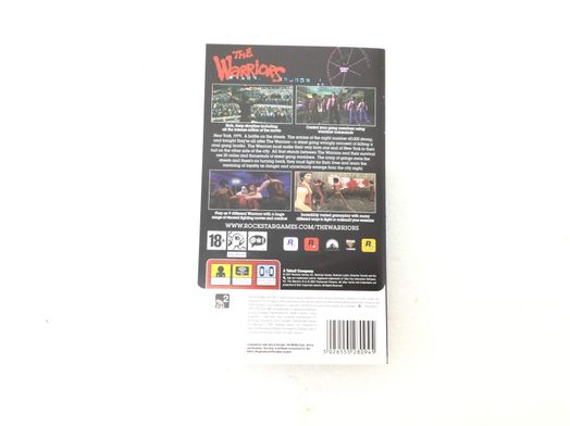 the warriors psp