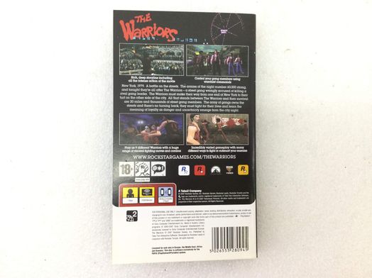 the warriors psp