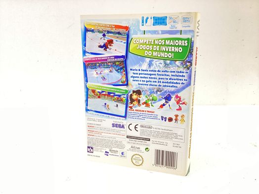 mario & sonic en los juegos de invierno wii