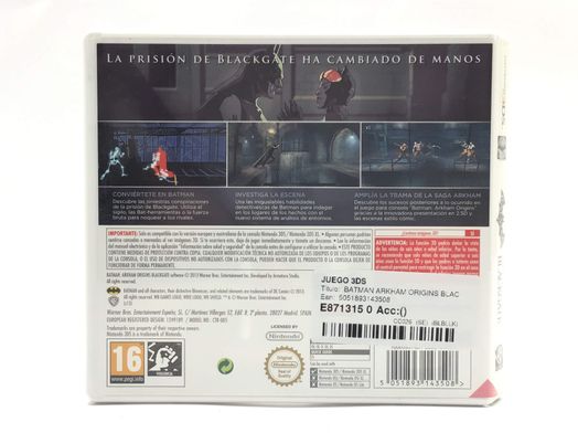 batman arkham origins blackgate 3ds