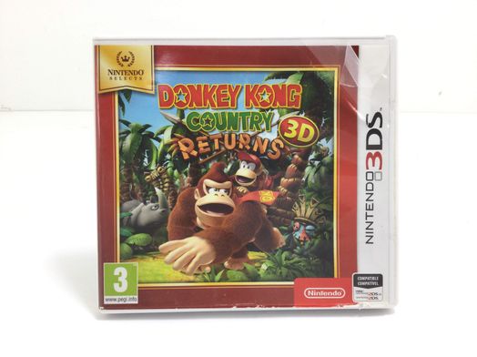 donkey kong country returns 3ds