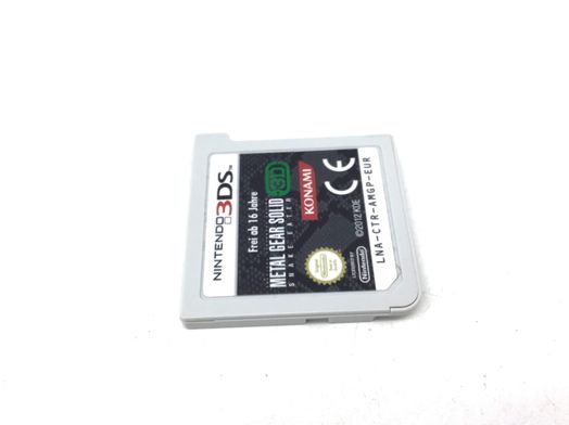 metal gear solid snake eater 3d 3ds