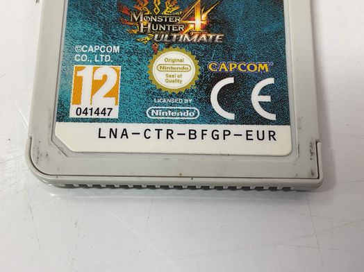 monster hunter 4 ultimate 3ds