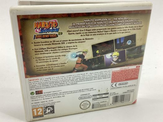 naruto shippuden 3d the new era 3ds