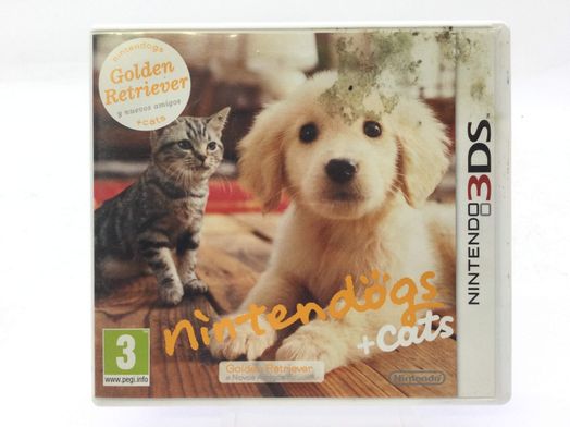 nintendogs + cats golden retreiver 3ds