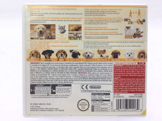nintendogs + cats golden retreiver 3ds