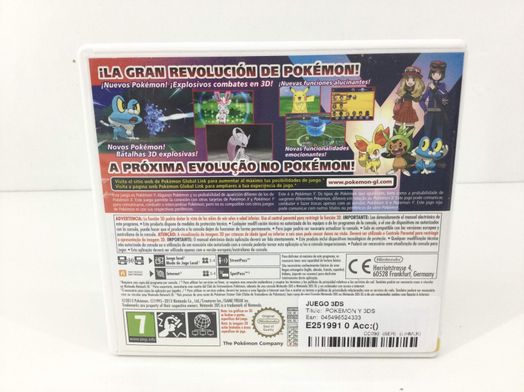 pokemon y 3ds