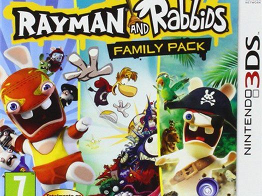 rayman & rabbids family pack 3ds