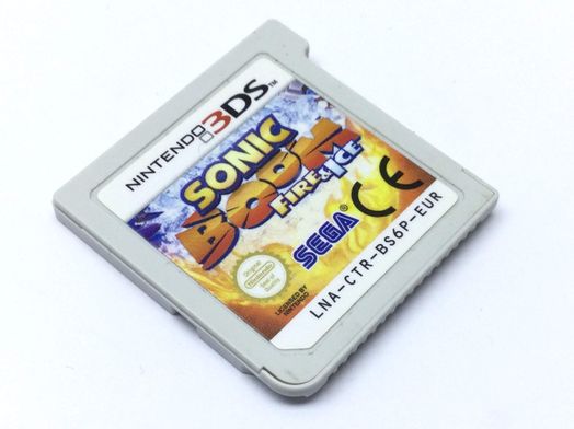 sonic boom fire & ice 3ds