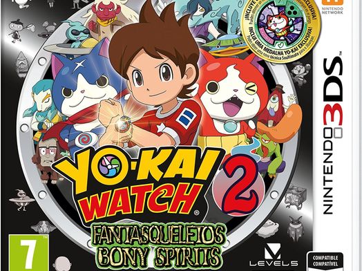 yo-kai watch 2 fantasqueletos bony spirits 3ds