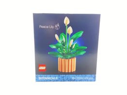 juego de construccion lego botanicals peace lily 11504