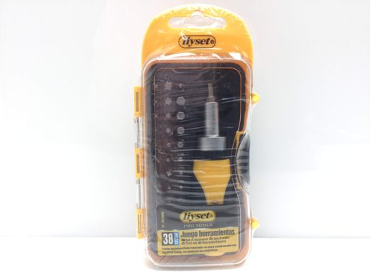 juego destornilladores liyset 38 piezas