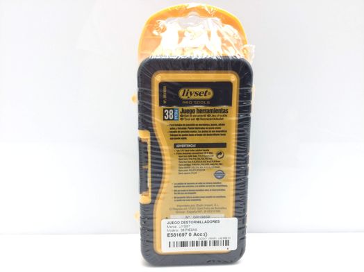 juego destornilladores liyset 38 piezas