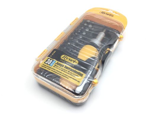 juego destornilladores liyset 38 piezas