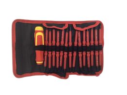 juego destornilladores sin marca rojo amarillo
