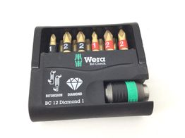 juego destornilladores wera bc12 diamond 1