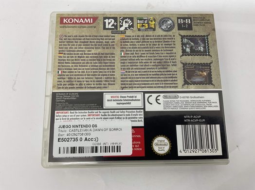 castlevania dawn of sorrow nds