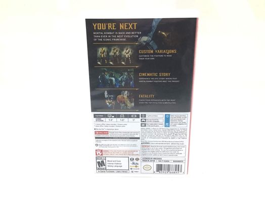 mortal kombat 11 n-switch