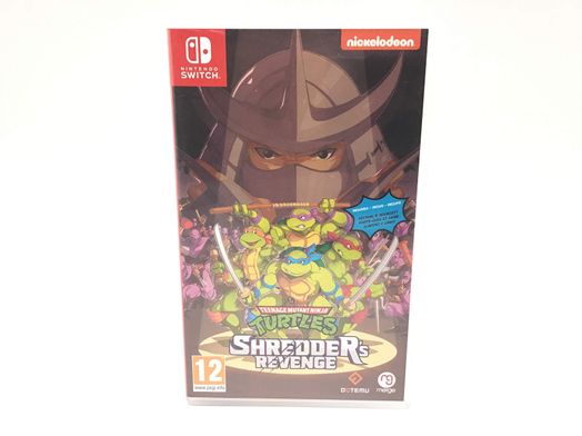 teenage mutant ninja turtles shredders revenge anniversary edition n-switch