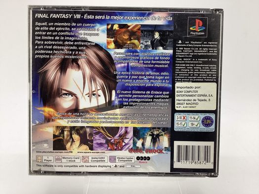 final fantasy viii ps1