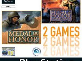 medal of honor + medal of honor underground ps1