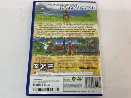 dragon quest el periplo del rey maldito ps2
