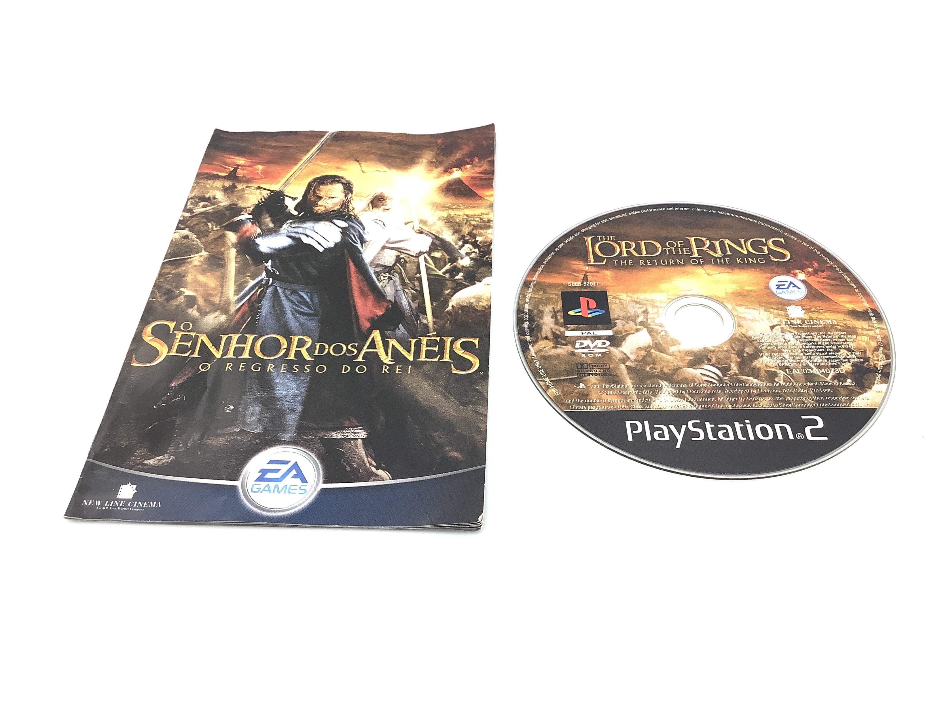 El Senor De Los Anillos O Regresso Do Rei Ps2 Version Portugal Segunda
