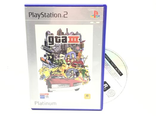 grand theft auto iii platinum ps2