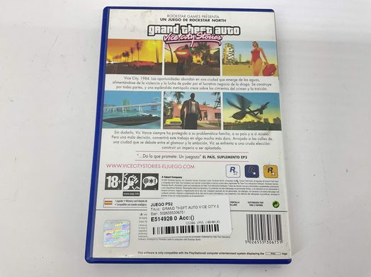grand theft auto vice city stories ps2