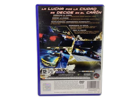need for speed carbono ps2
