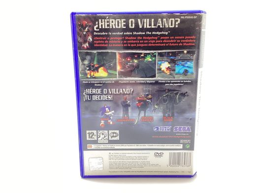 shadow the hedgehog ps2