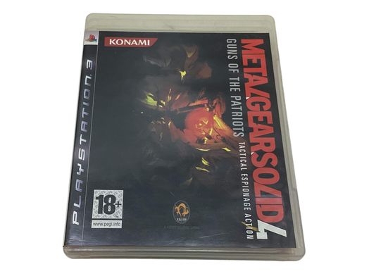metal gear solid 4: guns of the patriots ps3